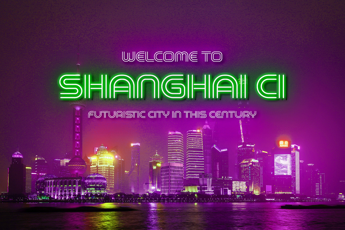Neon Backlight, a Symbol Font by Ditatype (Photo 3 of 10)