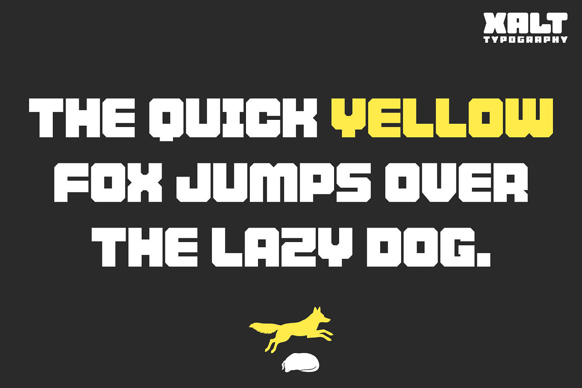 SAY – Big & Bold Modern Display Font, a Sans Serif Font by XALT Typography (Photo 2 of 6)