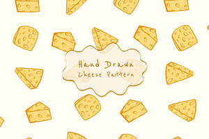 Cheese Pattern, a Pattern Graphic by Groovy Arts