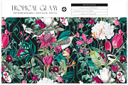 Tropical Glam, Luxury Tropical Print, a Pattern Graphic by TSTUDIO (Thumbnail 5 of 12)