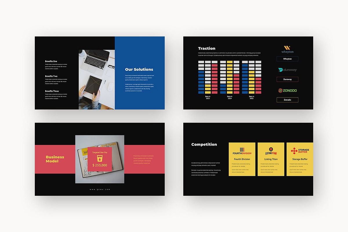 Qema : Startup Plan Google Slides, a Presentation Template by Punkl Camp (Photo 13 of 16)