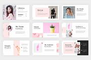 Angela Fashion PowerPoint, a Presentation Template by desvibes (Thumbnail 5 of 8)