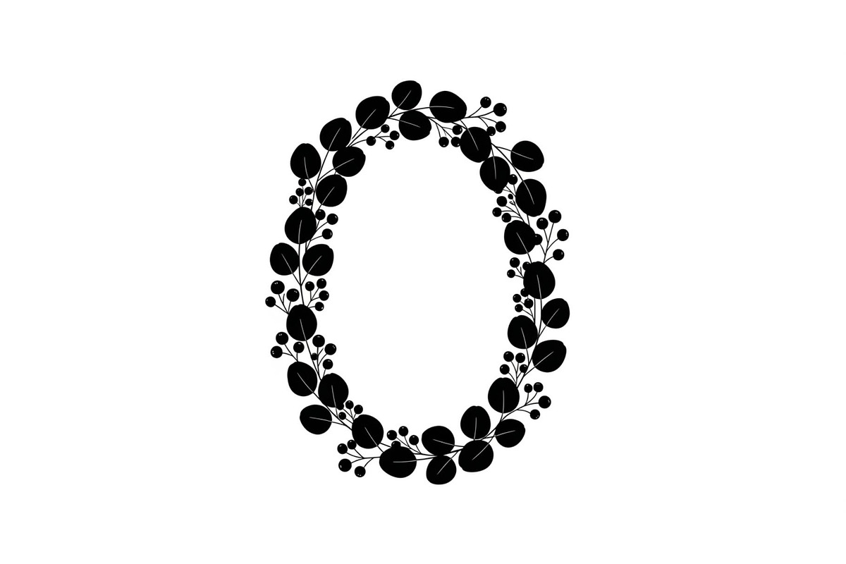 Floral Oval Wreath SVG Bundle, an Illustration by yasushie (Photo 29 of 31)