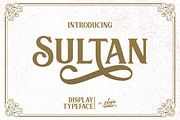 Sultan - Typeface Font, a Serif Font by ErgibiStudio (Thumbnail 11 of 11)