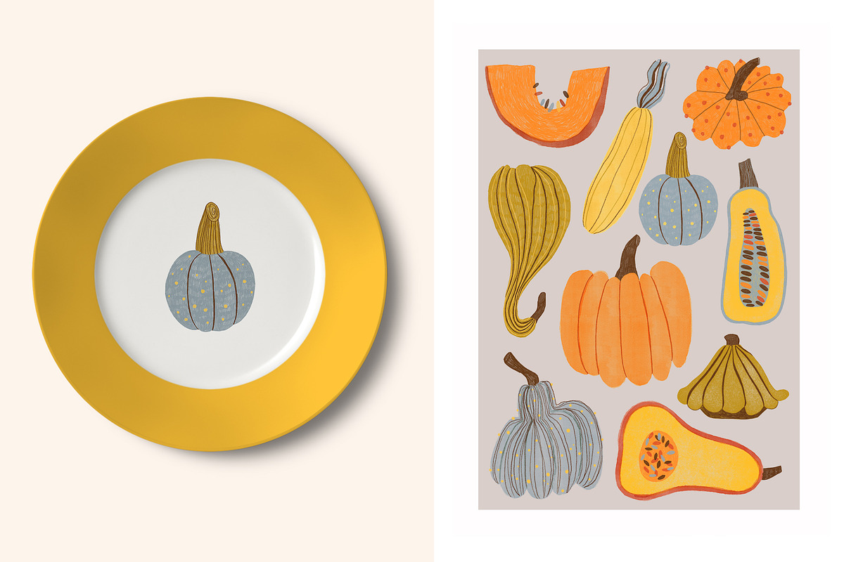 Autumn Treasures, a Seasonal Illustration by Annakniaz (Photo 9 of 13)