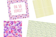 Watercolor Patterns 2, a Pattern Graphic by Angie Makes (Thumbnail 2 of 3)