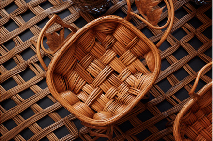 Intricate Rattan seamless texture, a Background Photo by Ylivdesign