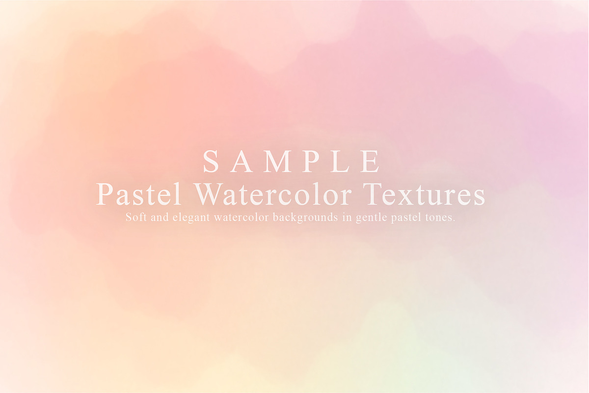 12 Pastel Watercolor Textures, a Texture Graphic by NOMO DESIGN (Photo 11 of 13)