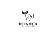 Letter VGA ROSE Logo Design Vector, a Branding & Logo Template by Abir Hossain Waffi (Thumbnail 3 of 4)