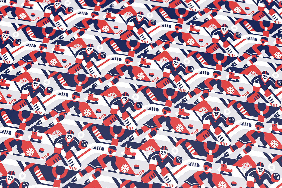 Ice Hockey, an Object Illustration by Alexey Boychenko (Photo 6 of 9)