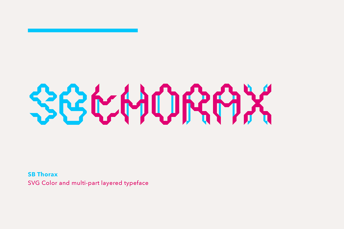 Thorax - Sci-fi font