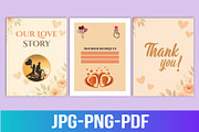 Our Love Story A Couples’ Memory, a Stationery Template by Designmela01 (Thumbnail 5 of 5)