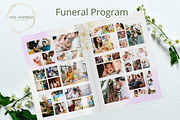 Purple and Gold Funeral Program, a Brochure Template by Feel Inspired Digitals (Thumbnail 4 of 8)