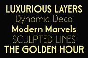 Metrovan - Art Deco Style, a Sans Serif Font by Novitype (Thumbnail 4 of 11)