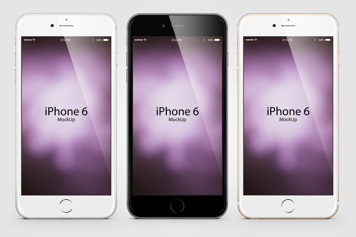 Mockup Composition Iphone 6, an iPhone Mockup by ByronDMD (Photo 2 of 5)