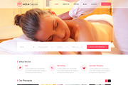 Aqua Saloon PSD Website Template, a Websites & App Template by WebbyTemplates (Thumbnail 2 of 7)