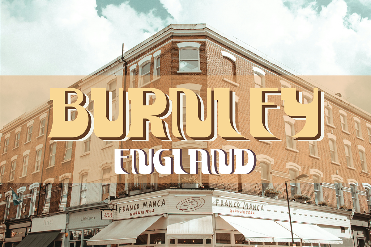 Ruteborn a playful retro font, a Serif Font by Javatype Studio (Photo 6 of 8)