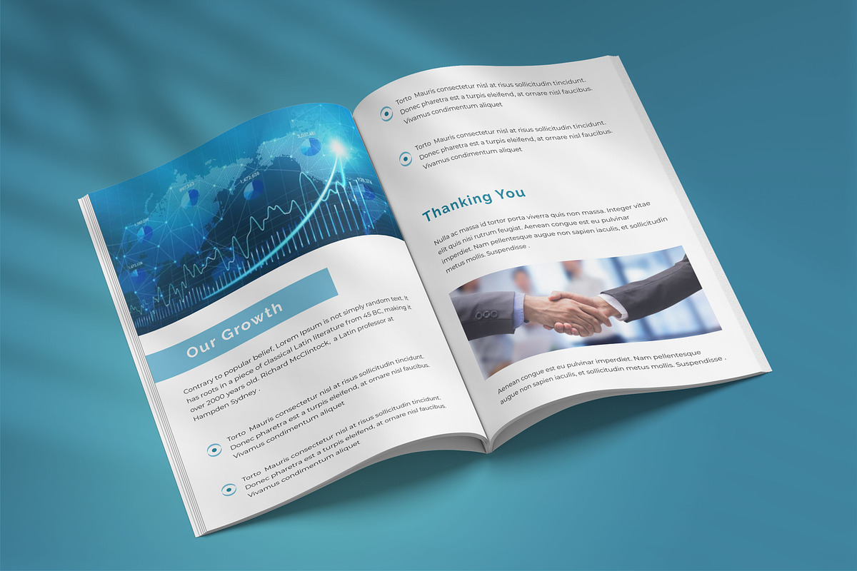 16 Page A4 Corporate Brochure Design, a Brochure Template by ferdousi0791 (Photo 6 of 8)