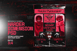Harder Dimension - Hard Techno Event