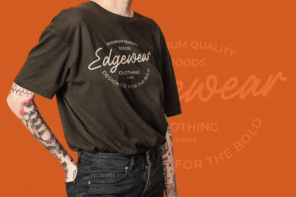 Rondly Vintage - Monoline Script, a Script Font by Graha Type (Photo 4 of 12)