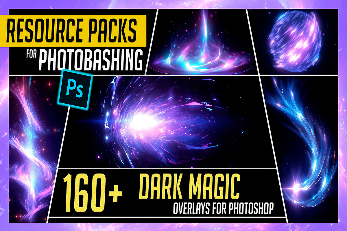 160+ Dark Magic spell Overlay Effect, an Object Graphic by Mikel Blazgad (Photo 1 of 11)