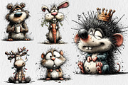 Funny Animals Clipart, an Animal Illustration by Rose Art (Thumbnail 4 of 6)