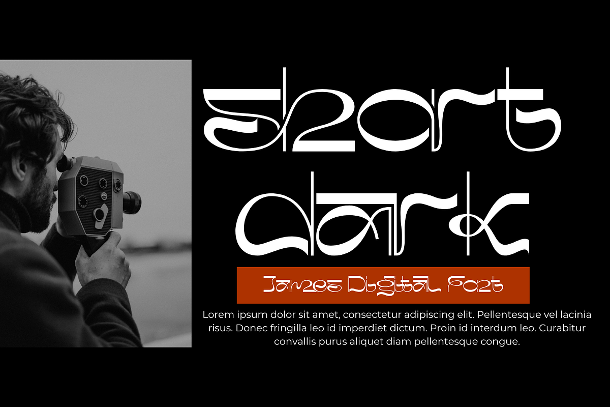 James Digital Font, a Sans Serif Font by 177Studio (Photo 4 of 8)