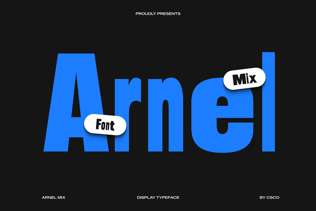 Arnel Mix, a Sans Serif Font by Craft Supply Co. (Photo 1 of 8)