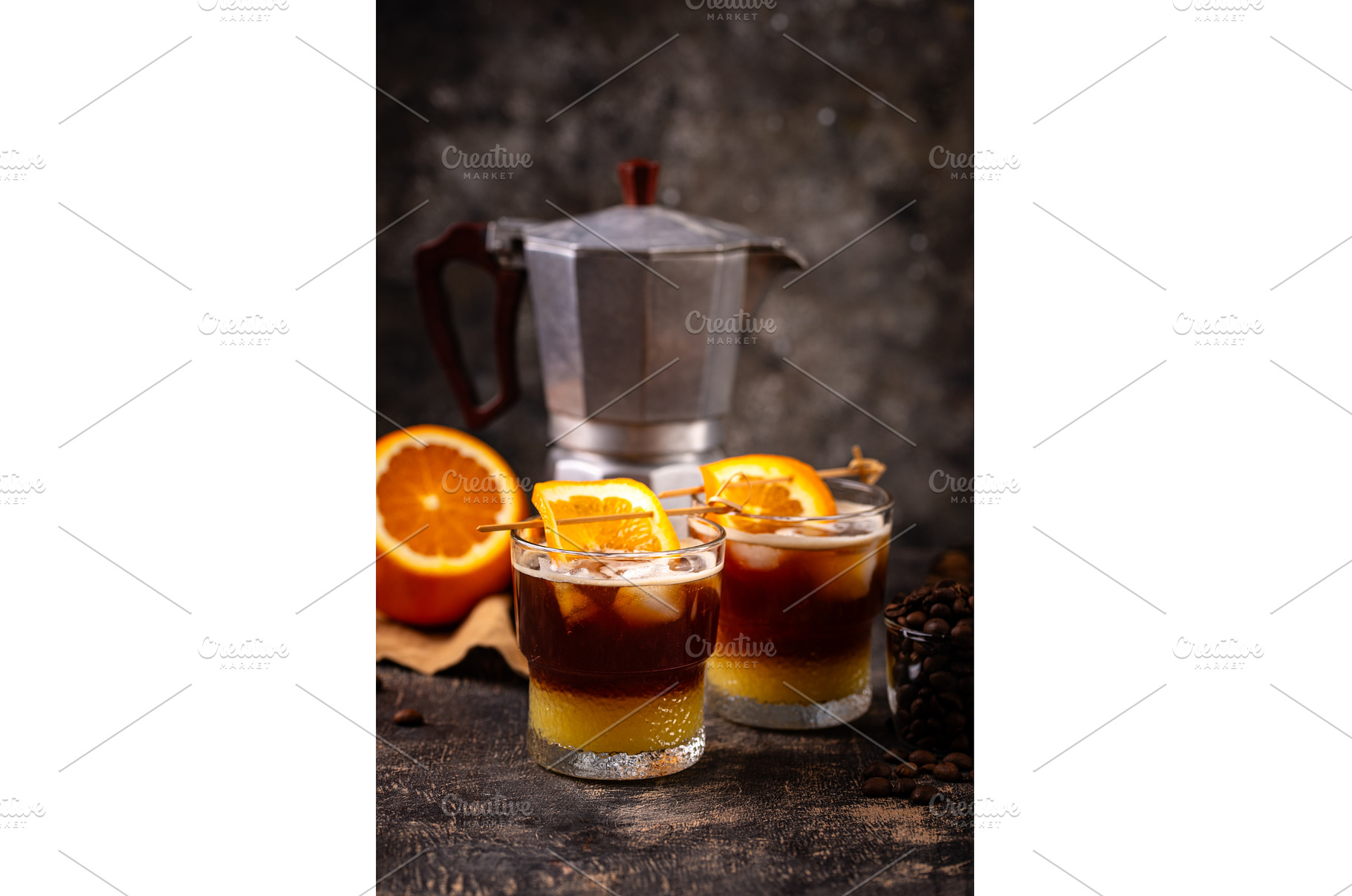 Coffee with orange juice or bumble, a Food & Drink Photo by Yulia Furman