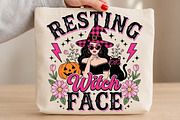 Pink Coquette Witch Halloween PNG, a Seasonal Illustration by DreamCafeArt (Thumbnail 3 of 7)