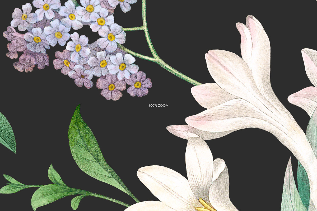 Botanical Nature English Pattern, a Pattern Graphic by likorbut (Photo 9 of 10)