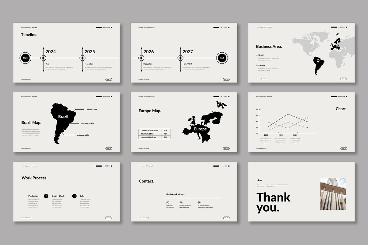 Clean And Minimal Presentation PPT, a Presentation Template by Mighty-Slide (Photo 5 of 5)