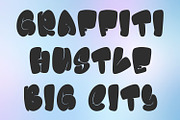 Boizz Graffiti Bubble Display Font, a Handwritten Font by Maulana Creative (Thumbnail 3 of 7)