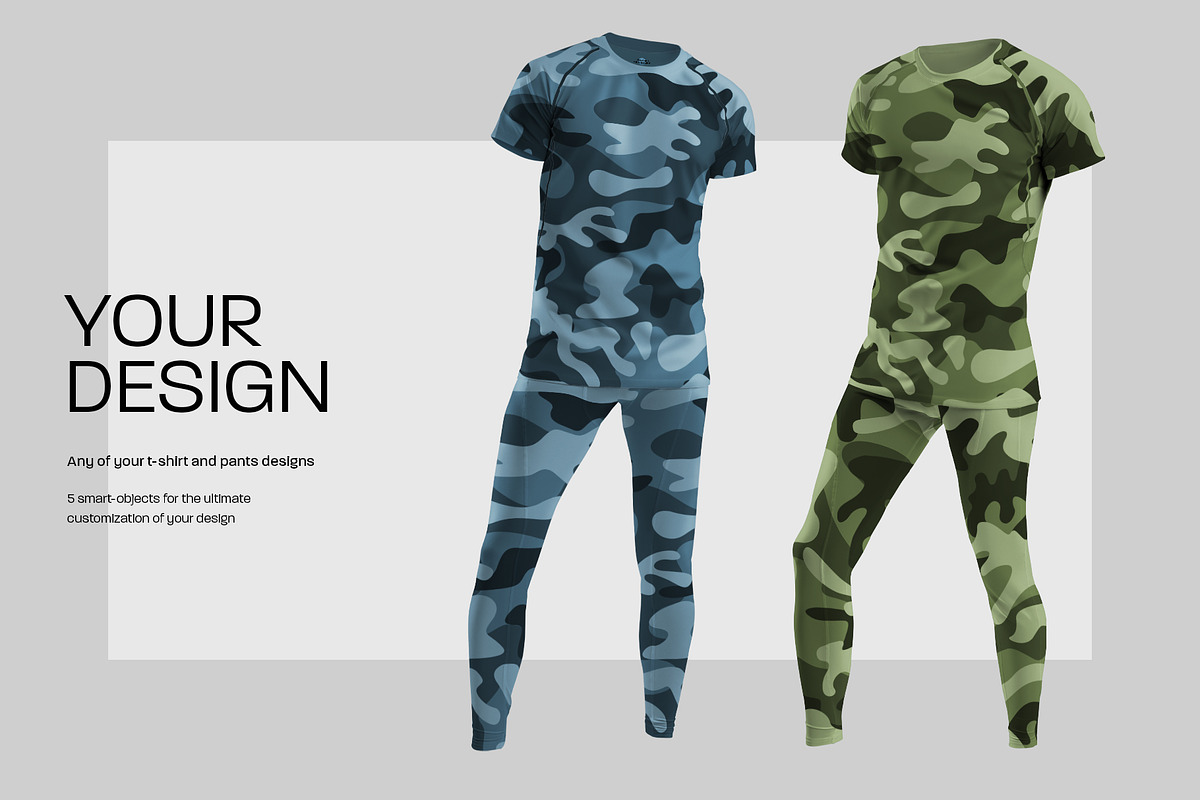Mockups T-Shirt and Underwear Pants, a Shirt Mockup by Grow Design Craft Studio (Photo 4 of 10)