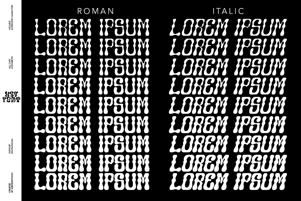 Pringle Unique Variable Font, a Font by HeyFonts (Photo 2 of 12)