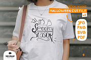 Halloween Bundle Pumpkin Spooky Cut, an Illustration by InkCloudDesign (Thumbnail 9 of 10)