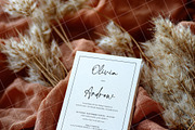 Boho 5x7 Invitation card mockup PSD, an Advertising Mockup by Blush Roses Print (Thumbnail 6 of 7)