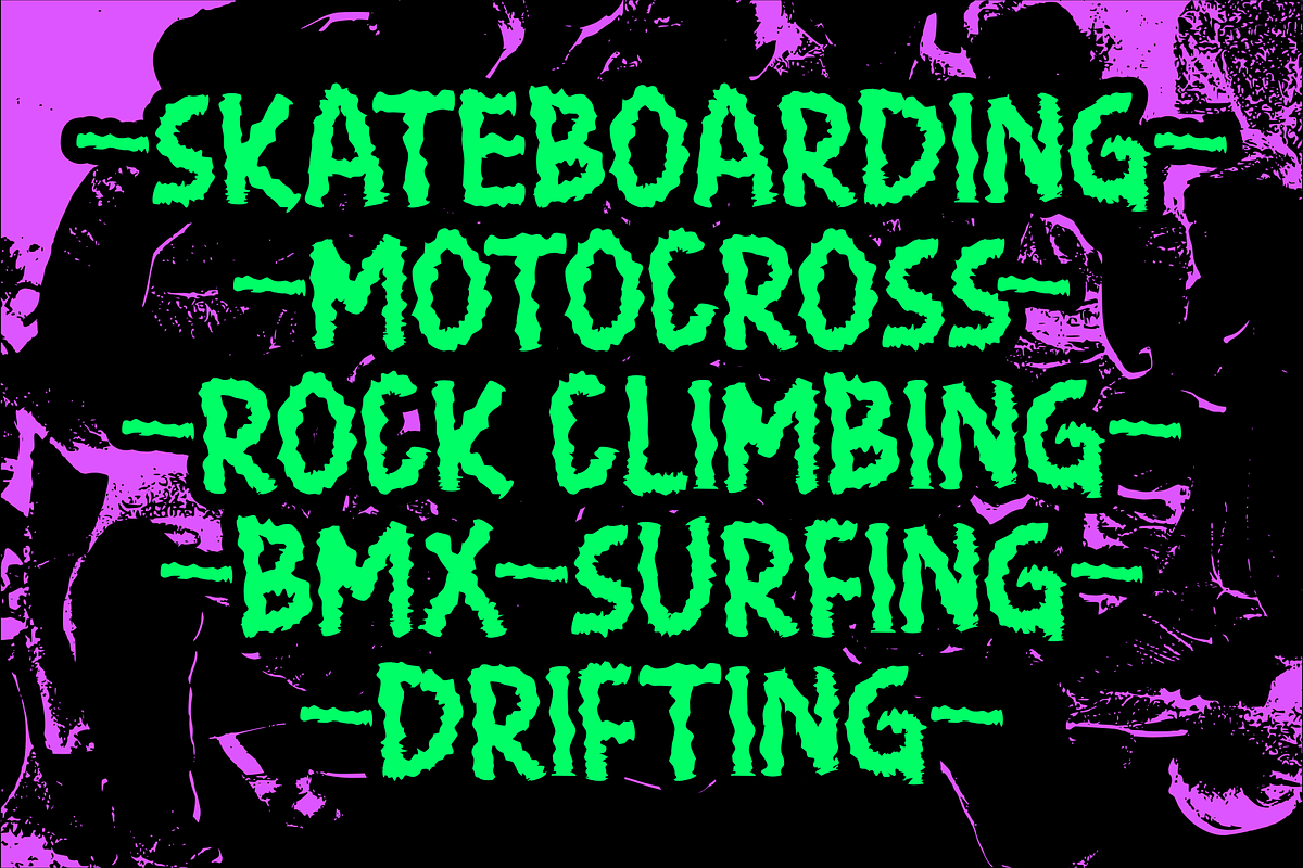 Watching Movies, a Handwritten Font by Yktypstd (Photo 3 of 5)