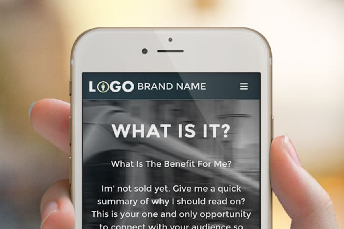 Launch - Landing Page, a Landing Page Template by RocketLanders Templates (Photo 3 of 5)