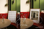Aesthetic Paris Cafe - Frame Mockup, a Product Mockup by ArtwithFrame (Thumbnail 11 of 21)