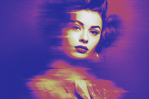Smudged Gradient Photo Effect, a Brushes & More by studiogstock