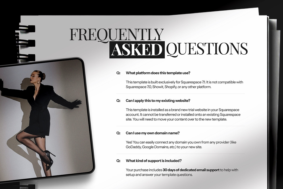 Squarespace Template for Coaching preview 8