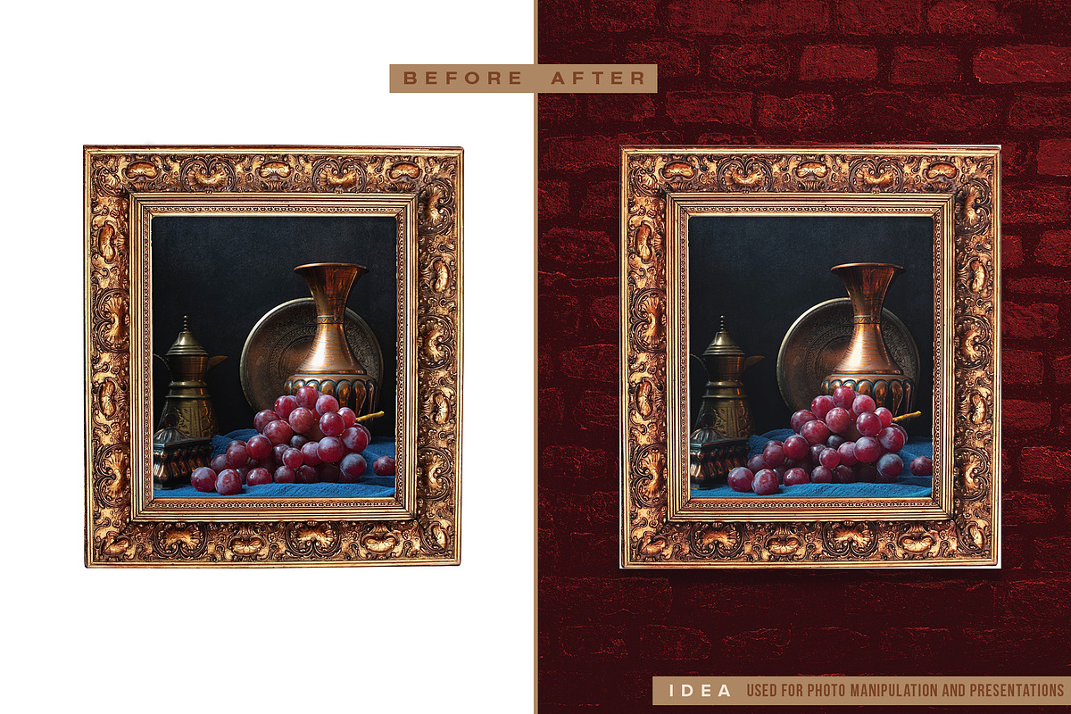 100 Brick Wall Backgrounds Pack, a Texture Graphic by pixaroma (Photo 7 of 13)