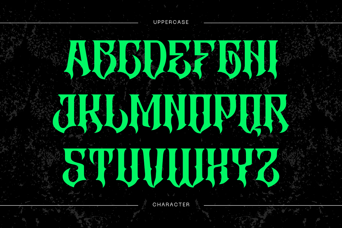 Blackletter Logo Font - Altar Gothic, a Blackletter Font by Nirmana Visual (Photo 5 of 10)
