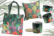 Tropical Paradise, a Decorative Illustration by ViktoriaARTprint (Thumbnail 8 of 8)