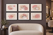 Abstract Face Printable Wall Art, a Background Graphic by C Design Studio (Thumbnail 4 of 16)