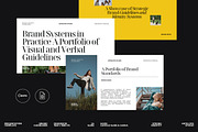 Standart - Portfolio Brand Guide PPT, a Presentation Template by Antelope Studio (Thumbnail 1 of 8)