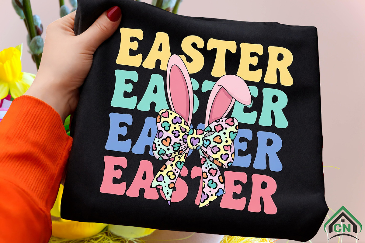 Easter Bunny Coquette Png, Easter, an Illustration by Craft Nest (Photo 4 of 6)