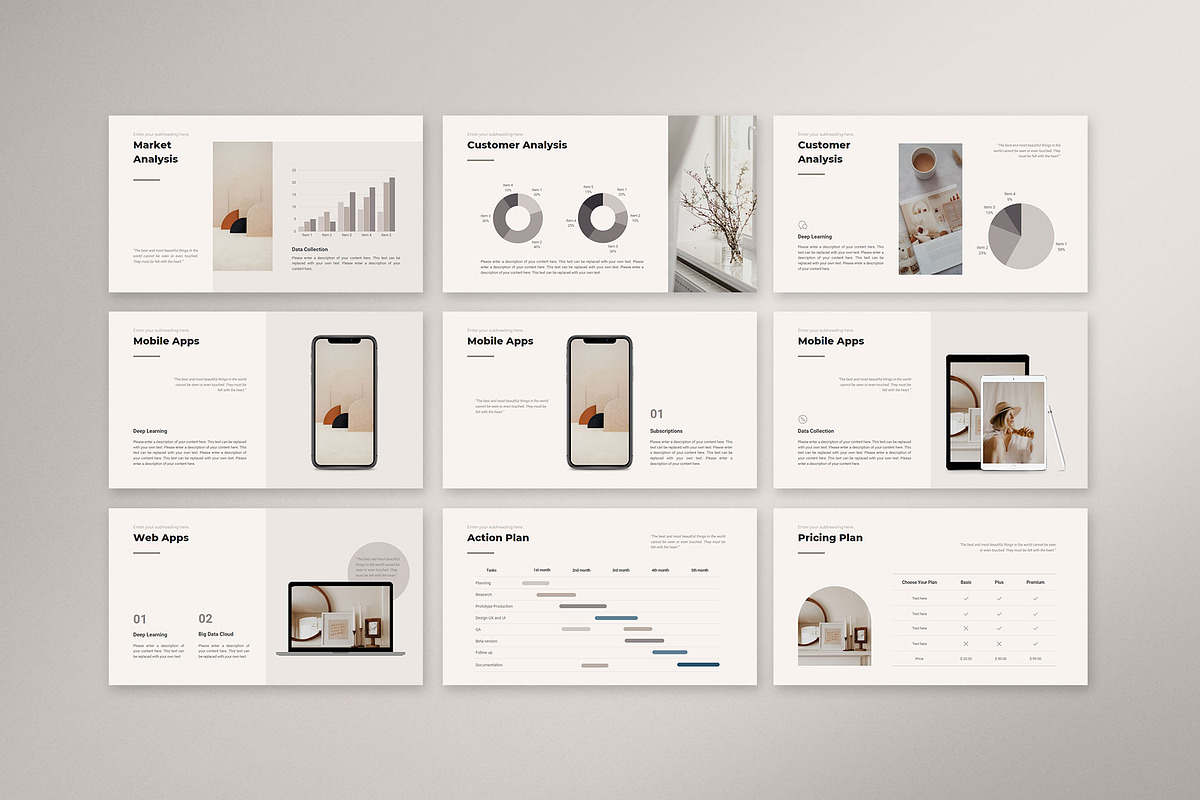 Simple Business Presentation CANVA, a Presentation Template by CreativityForest (Photo 15 of 17)