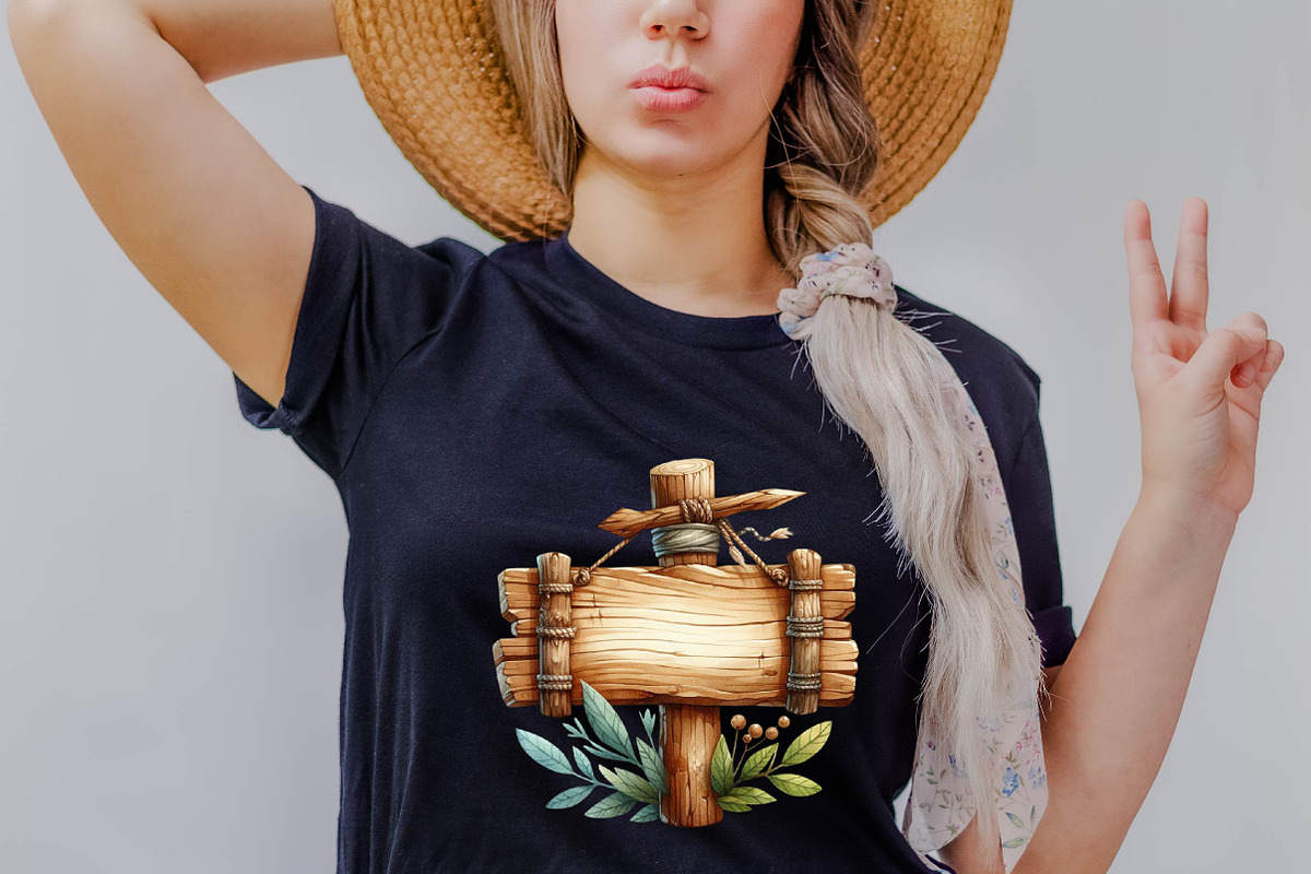 Summer Day Wooden Sign Sublimation C, an Illustration by SVGArt (Photo 3 of 8)